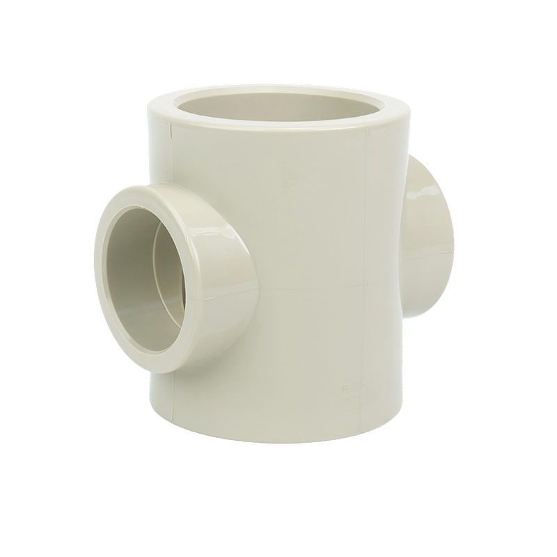 β--পিপিএইচ রিডুসিং ক্রস সকেট ফিউশন ফিটিং 1.6MPa